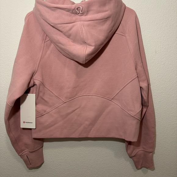 Lululemon Scuba Oversized Full Zip Hoodie, XS/S, Pink Haze/ Rose Gold - Picture 2 of 5